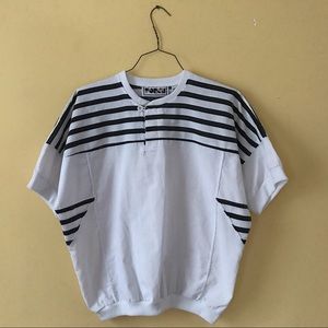 Vintage Geometric-Stripe Shirt!